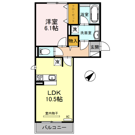 Le ciel ( ) Iの間取り