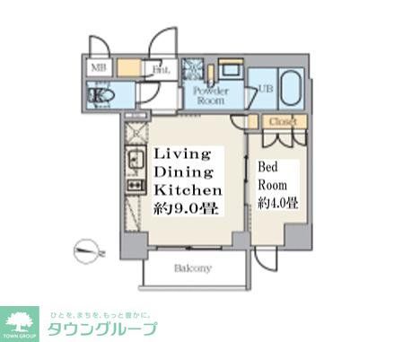 【クレストコート錦糸町の間取り】