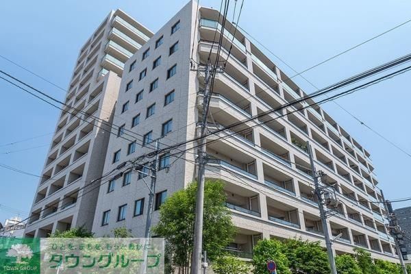 板橋区大山町のマンションの建物外観