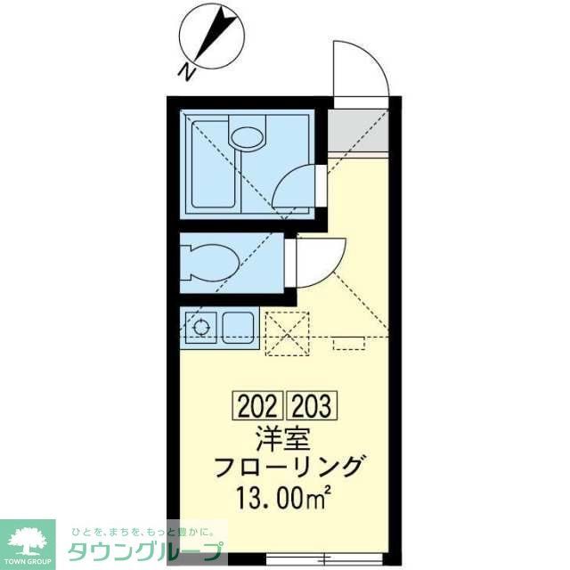 ユナイト東白楽クルス・デ・ラ・シェラの間取り