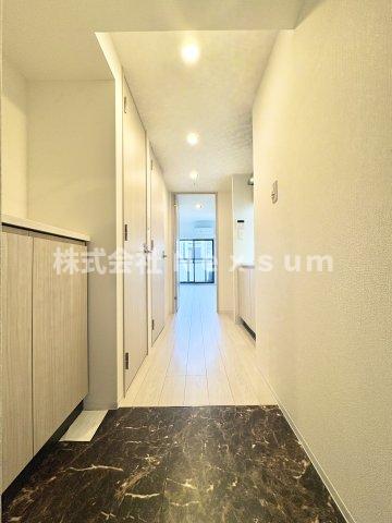 玄関　明るい玄関です