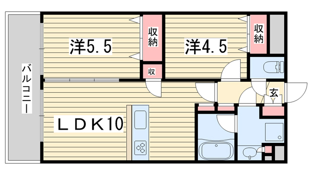 プレサンス京大前の間取り