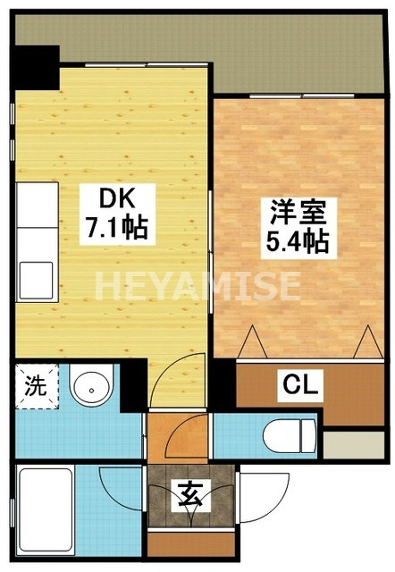 ヒルズ文教の間取り