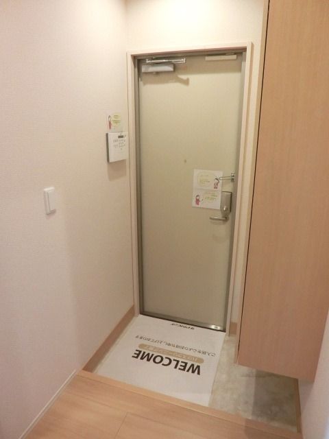 玄関　風通しの良い玄関です