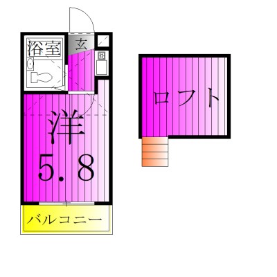 グランドソレイユ松戸の間取り