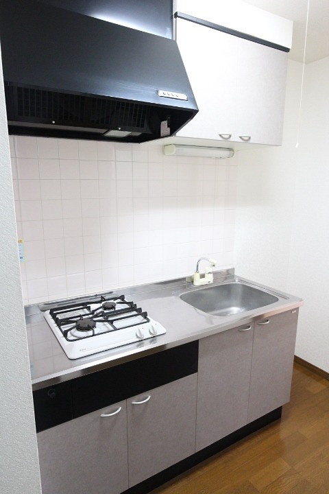 キッチン　２口コンロ付き