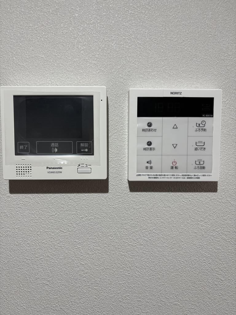 その他設備　インターホン・給湯設備