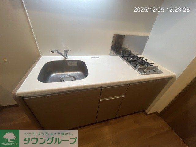 キッチン　2口ガスコンロ