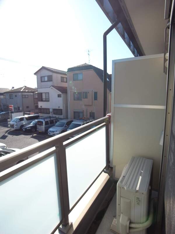 バルコニー　広々としたバルコニーです