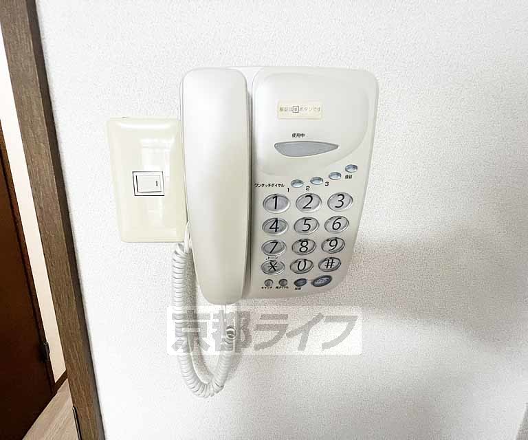 セキュリティ　お部屋から応対可能です。