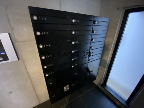 ロビー　宅配ボックス！