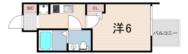セレニテ神戸ミラクの間取り写真