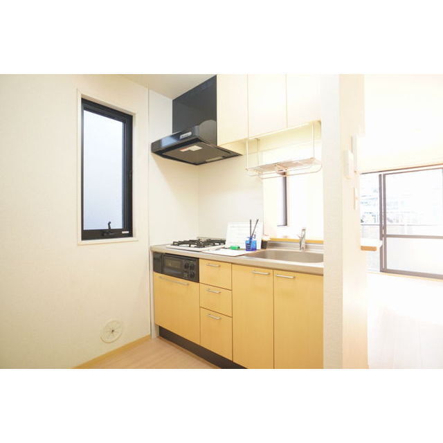 キッチン　料理に便利な２口コンロです！