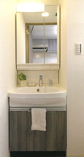 洗面設備　イメージパース