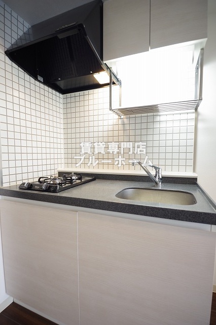 キッチン　2口コンロのシステムキッチンです！