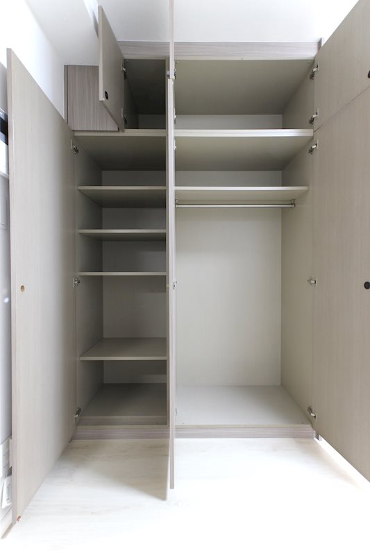 収納　大容量のクローゼット