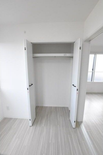 収納　衣類の収納に便利なクローゼットが付いています！