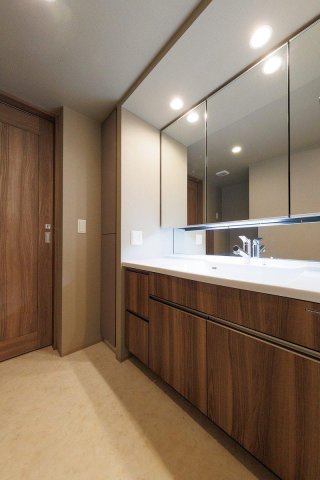 洗面設備　別タイプ部屋　参考写真です