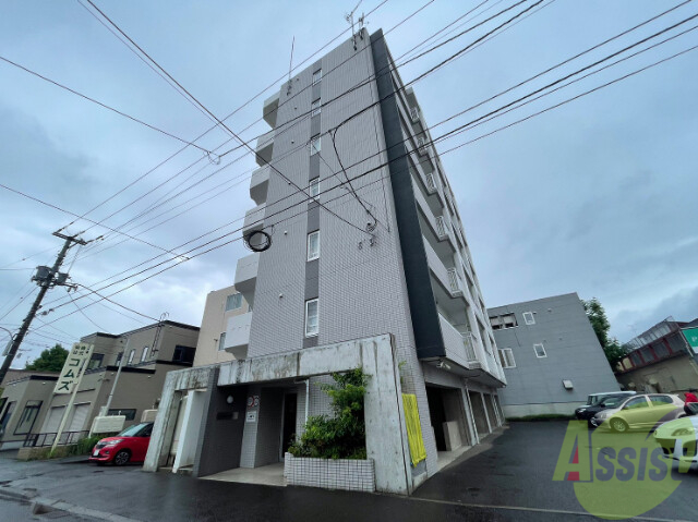 建物外観　札幌市中央区北６条西「アンビエンテ６１９」