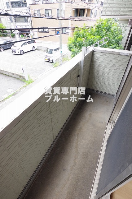 バルコニー　風通しの良いバルコニー！