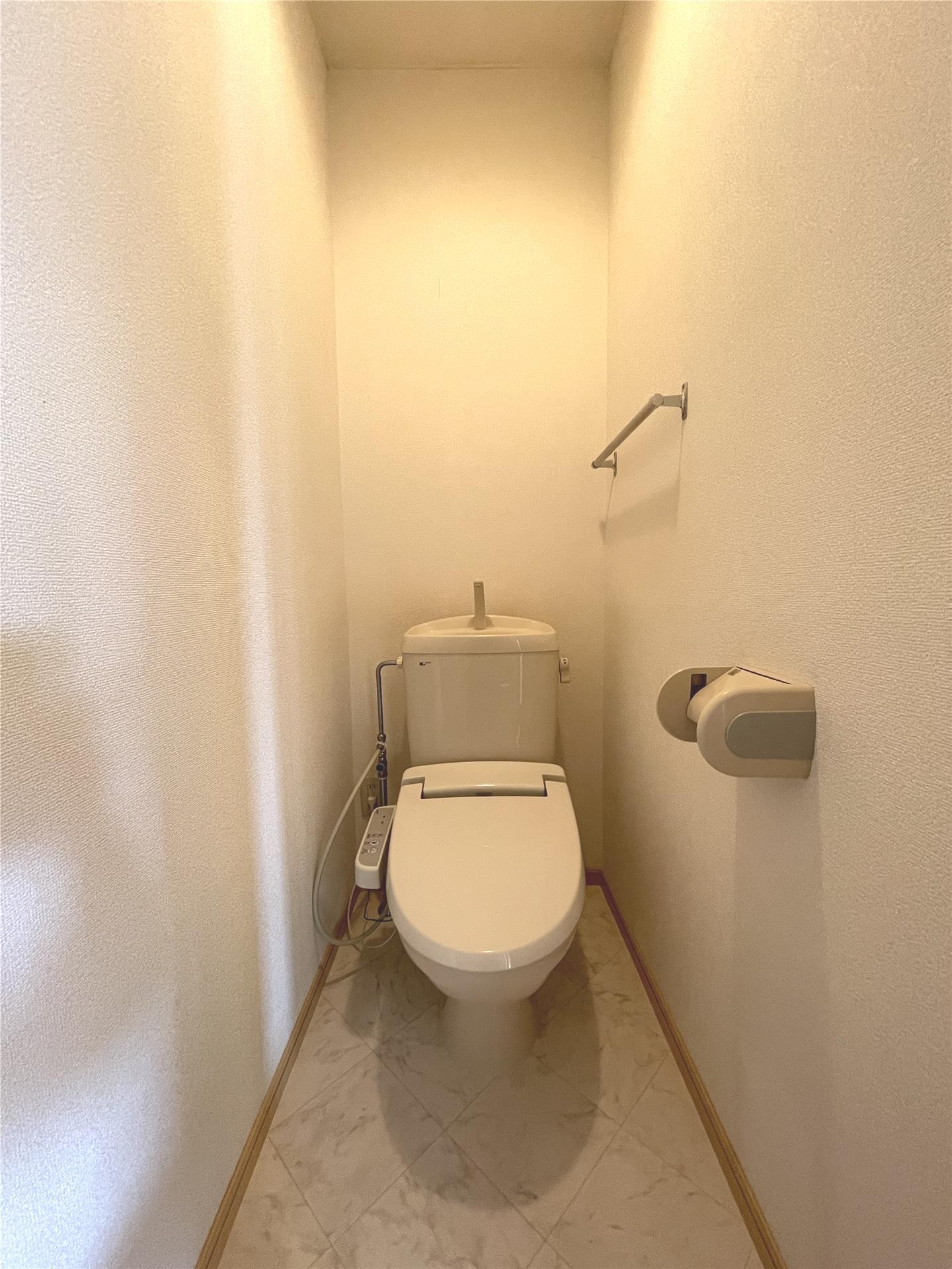 収納　トイレです