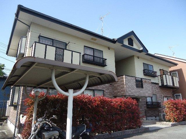 建物外観　南向きで明るいアパートです♪