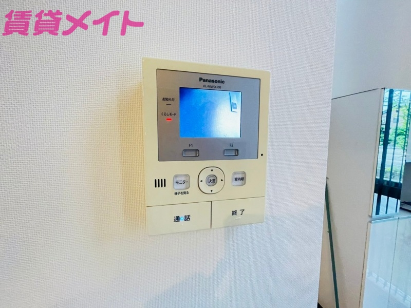 セキュリティ　同タイプ、別物件の写真です。