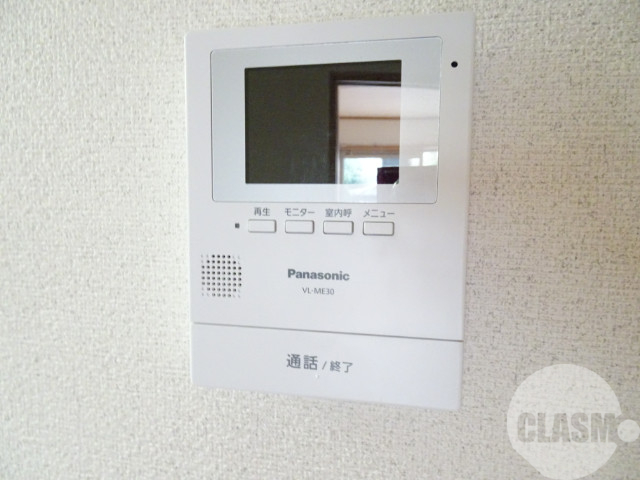 セキュリティ　来訪者が確認できるモニターホン♪