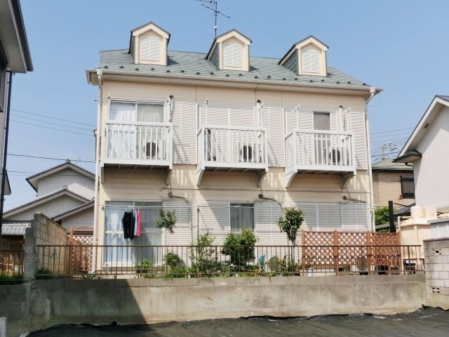建物外観　南向きで日当たり良好です。