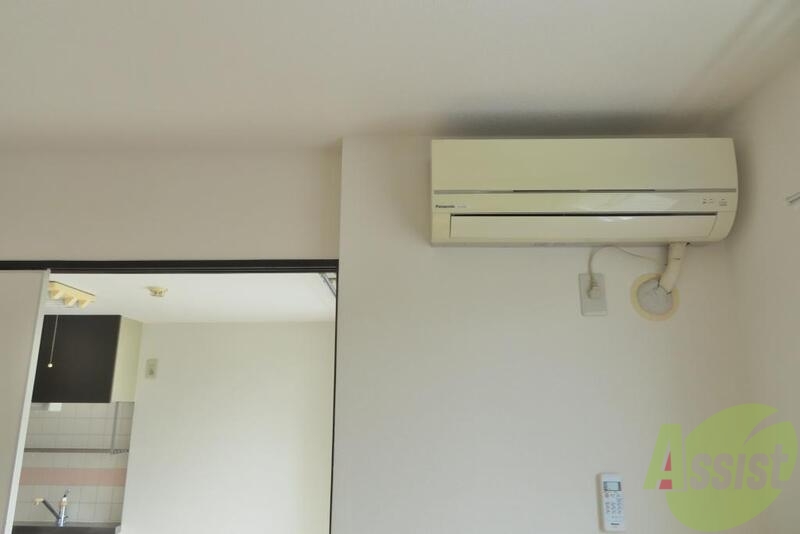 その他設備　エアコンが入居時から付いて、夏でも快適に過ごせますね。