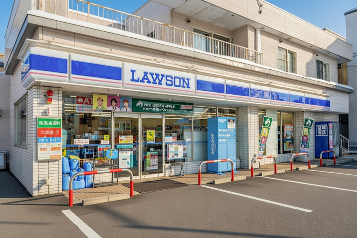 コンビニ　ローソン札幌旭町五丁目店（コンビニ）まで209m