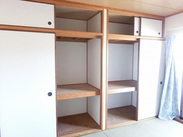 収納　たっぷり収納できる押入れ！