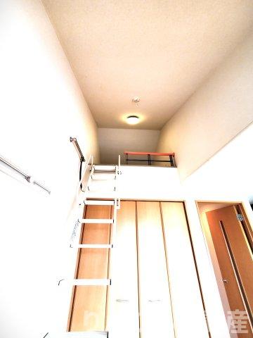 収納　たっぷりとした収納スペースです