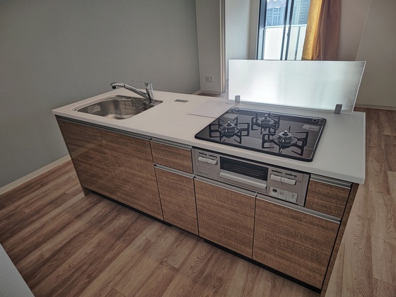 キッチン　※別部屋の写真です
