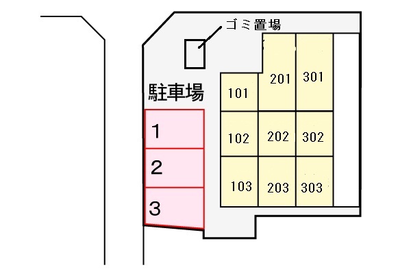 駐車場　☆敷地内に駐車場があります☆