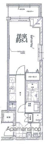 都営新宿線 菊川駅 徒歩3分 9階建 築11年の間取り写真