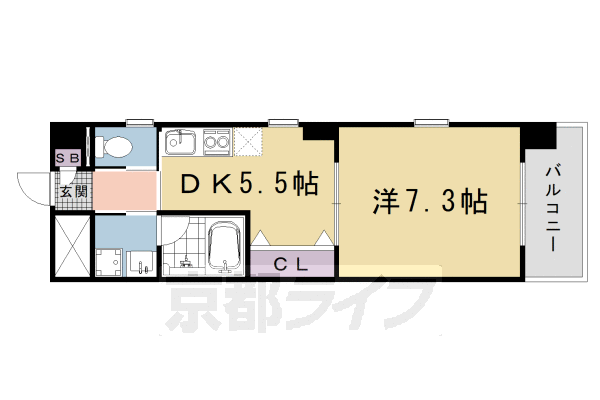 STD五条の間取り写真
