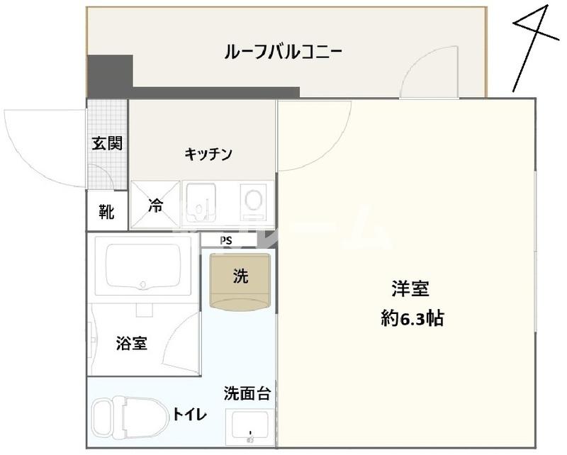 都営三田線 志村坂上駅 徒歩4分 4階建 築3年の間取り写真