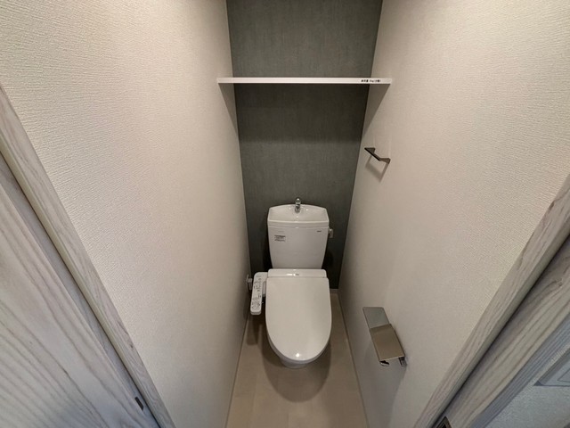 地下鉄谷町線 田辺駅 徒歩3分 13階建 築2年のトイレ写真
