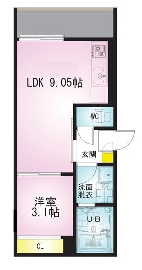 ＪＲ宇都宮線 蓮田駅 徒歩5分 3階建 築7年の間取り写真