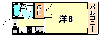 セルダン西芦屋の間取り写真