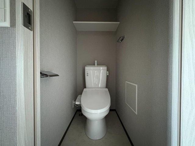 トイレ　ゆったりとした空間のトイレです