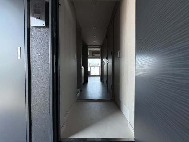 玄関　落ち着いた玄関です