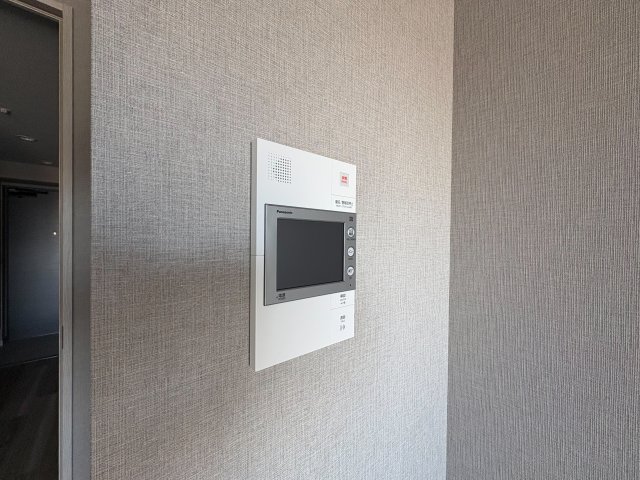 セキュリティ　モニター付きインターホン