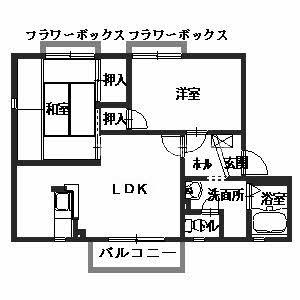 ロイヤルグレイスの間取り写真