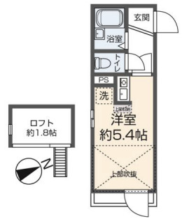 グローリア北千住の間取り写真