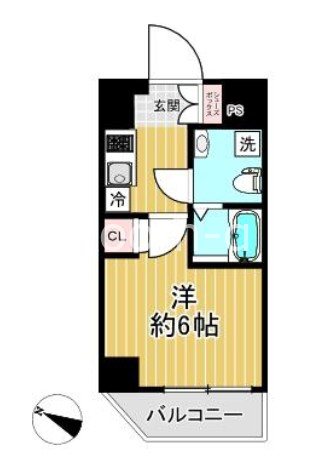 SHOKEN Residence横浜鶴見の間取り写真