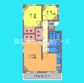 池第一コーポの間取り写真
