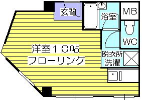 リーベ淡路の間取り