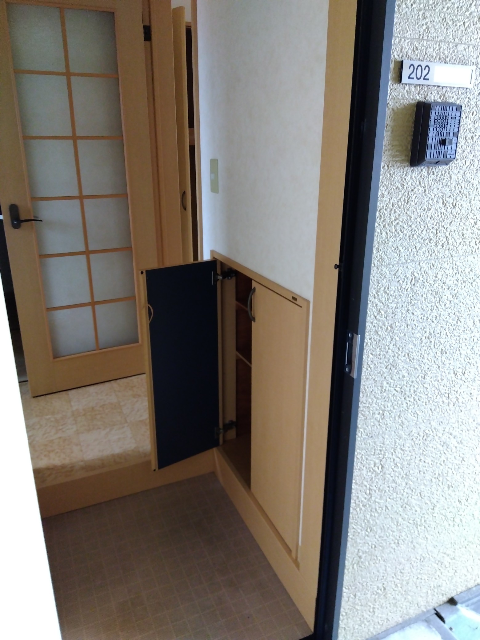 ＪＲ羽越本線 鶴岡駅 2階建 築25年の玄関写真